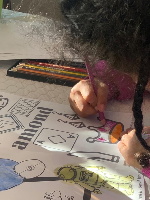 Colouring is a Fun Activity!